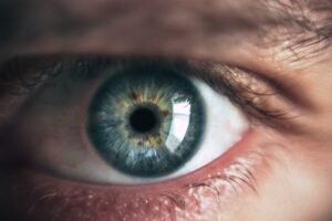 Blue eye close up man Audience Group Evidence Based Advertising
